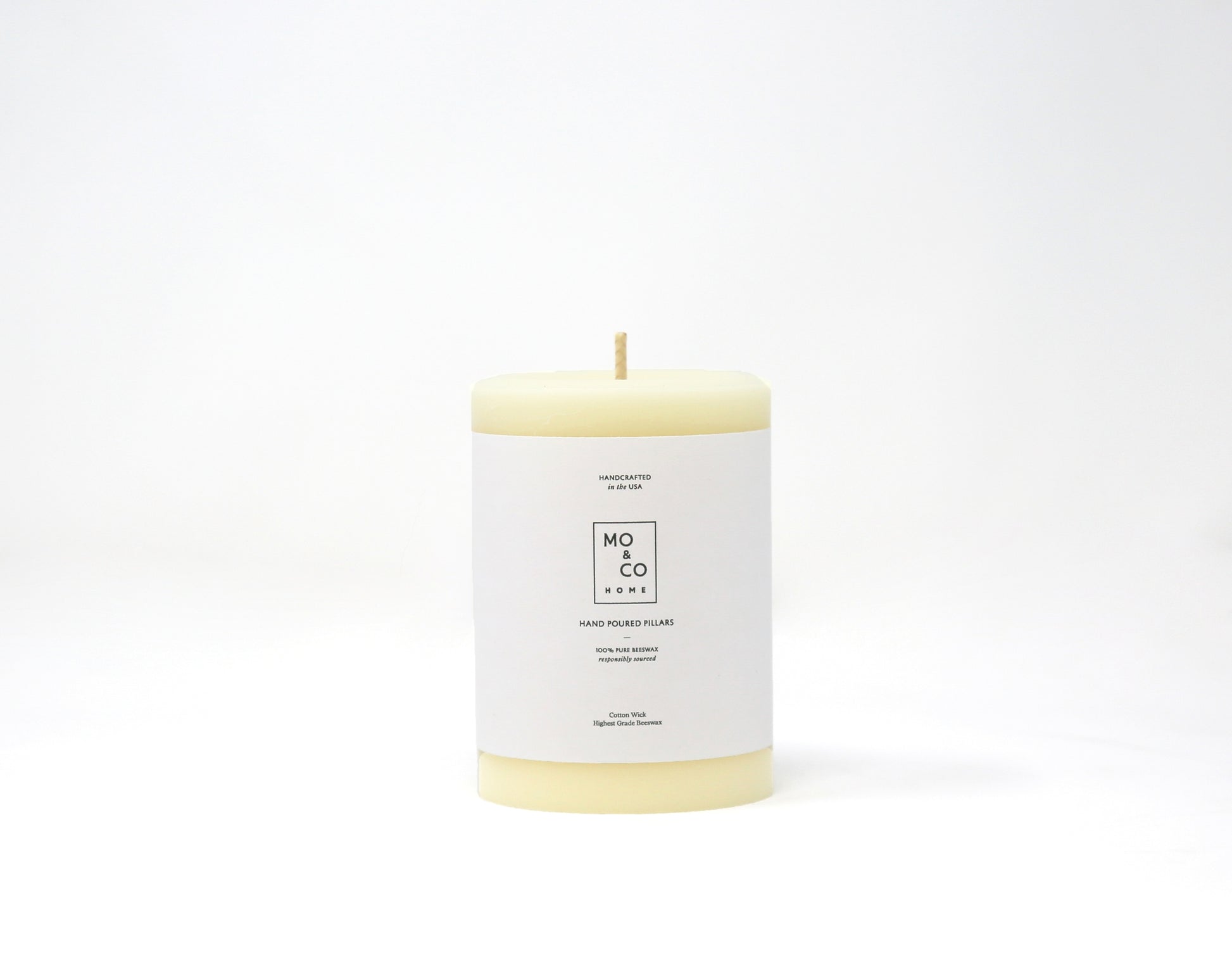 Carefully hand-poured using sustainably sourced beeswax and cotton. When burned, beeswax candles emit negative ions that purify the air making it the cleanest burning wax available. Plus, beeswax naturally smells like honey and wildflowers!

May their soft glow enrich your daily moments and celebrations.