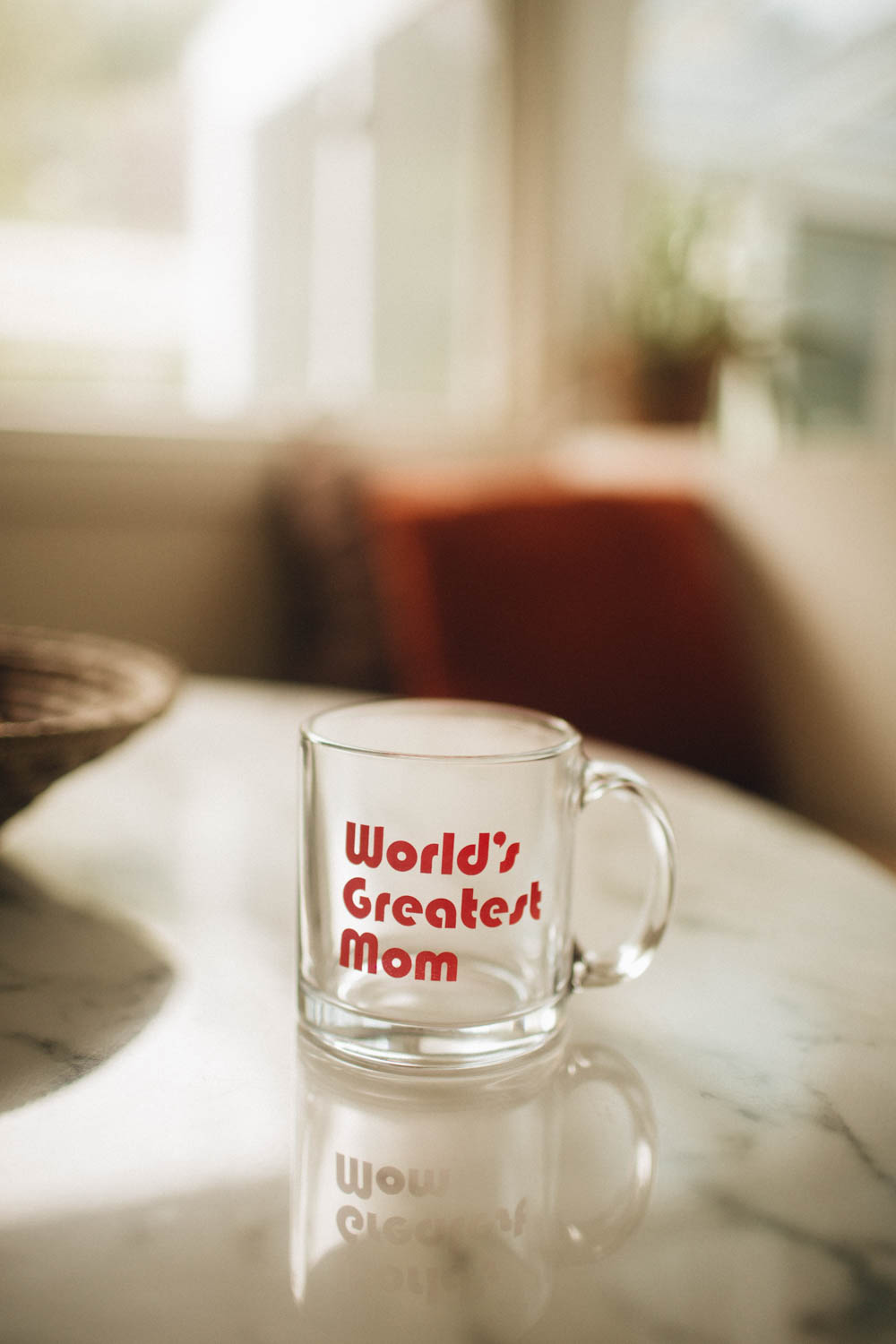 Worlds Greatest Mom Glass Mug
