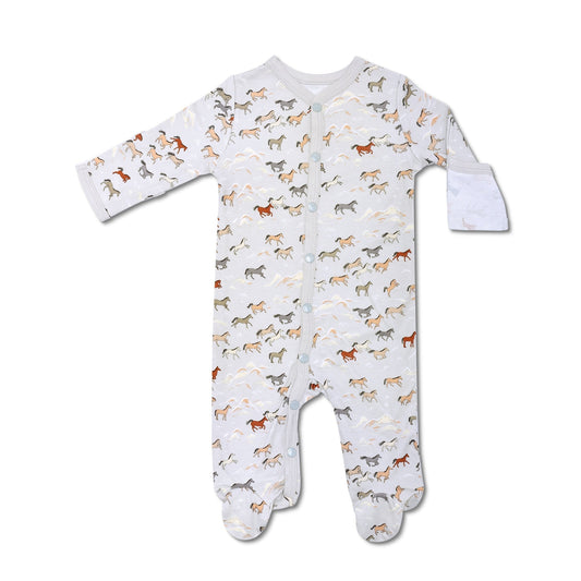 Bamboo Essential Footie Onesie