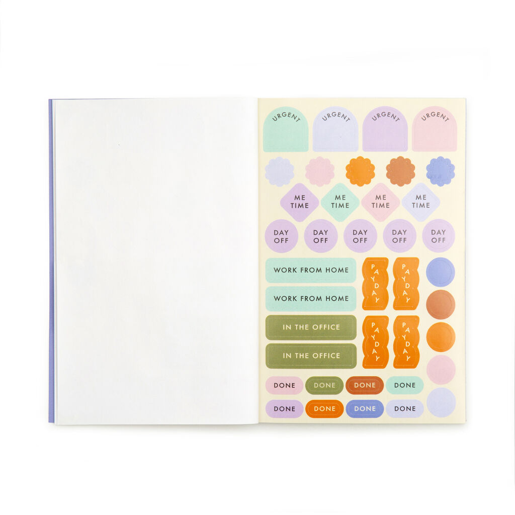 800+ calendar stickers in a variety of shapes, sizes, and call-outs to use on planners, wall calendars, and journals. Fun and creative way to stay organized and motivated.