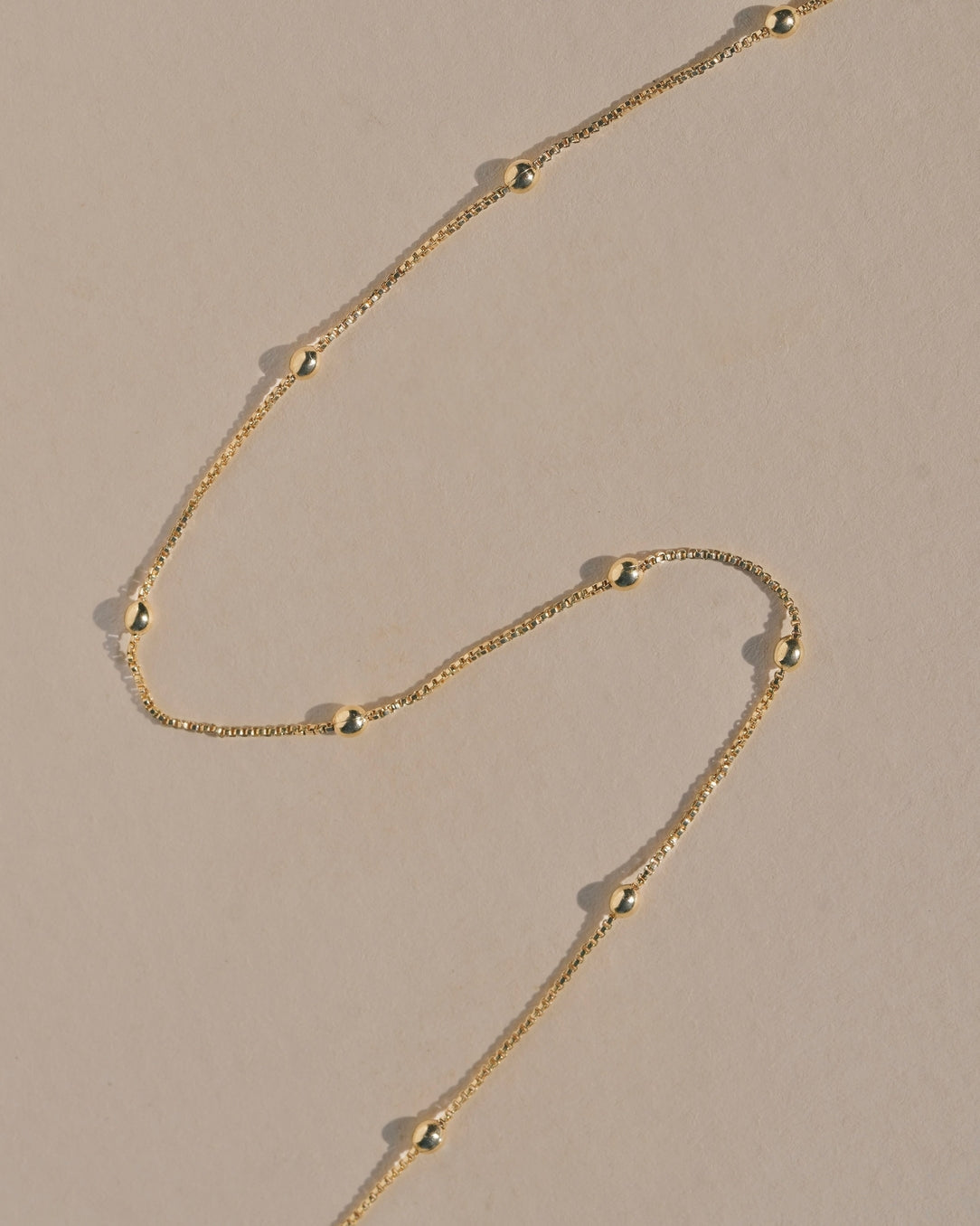 Mountainside Cosmos Necklace - A nice delicate simple staple piece with a unique beaded texture to be worn alone or layered. Stationed metal spheres create added texture ~ a simple everyday design for a casual day or elegant evening. Handmade in the Santa Cruz Mountains.