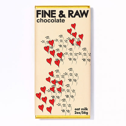 Valentines Oat Milk Chocolate Bar