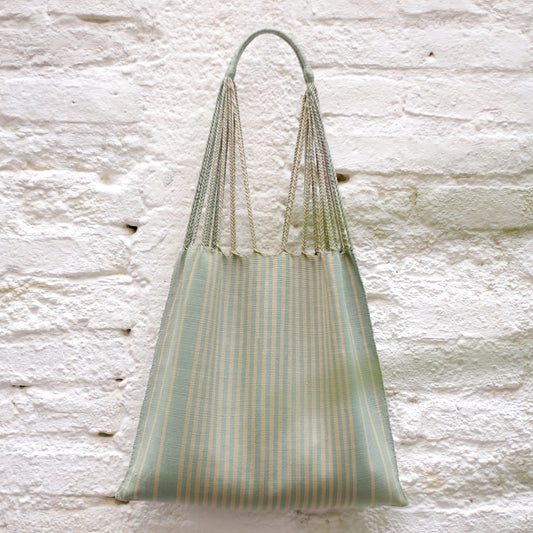 100% cotton hand woven tote hand made by artisans in Chipas, Mexico.