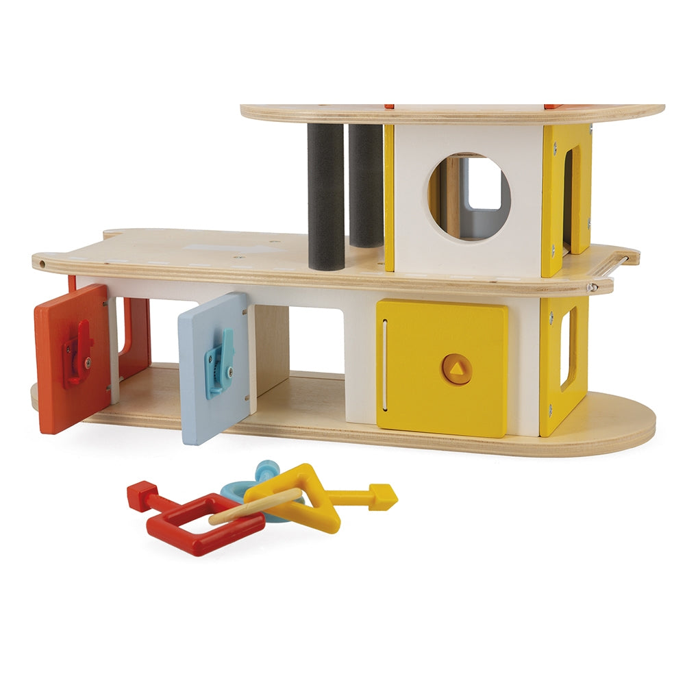 Wooden Garage Play Set