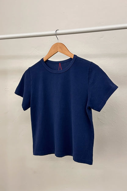 The quest for the perfect tee ends here. The first of its kind, The Little Boy Tee uses a heavier-weight 100% cotton premium jersey blend to give it a snug yet flattering fit with just the right amount of stretch. Made in Los Angeles.