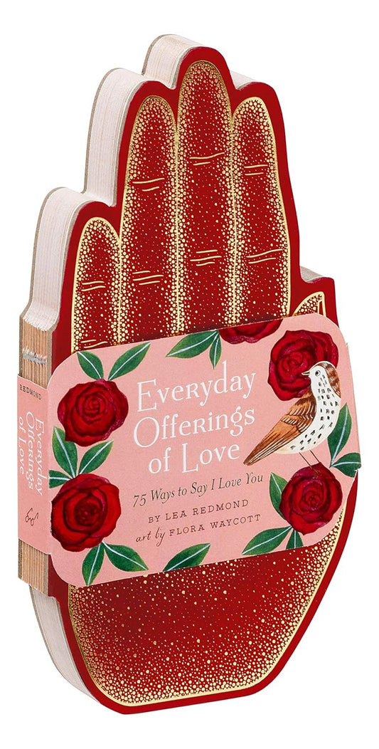 Shaped like an open hand, each spread holds a sweet sentiment and lovely words paired with a charming illustration. With a foil cover and colorful bellyband, this book is a true gift of the heart.