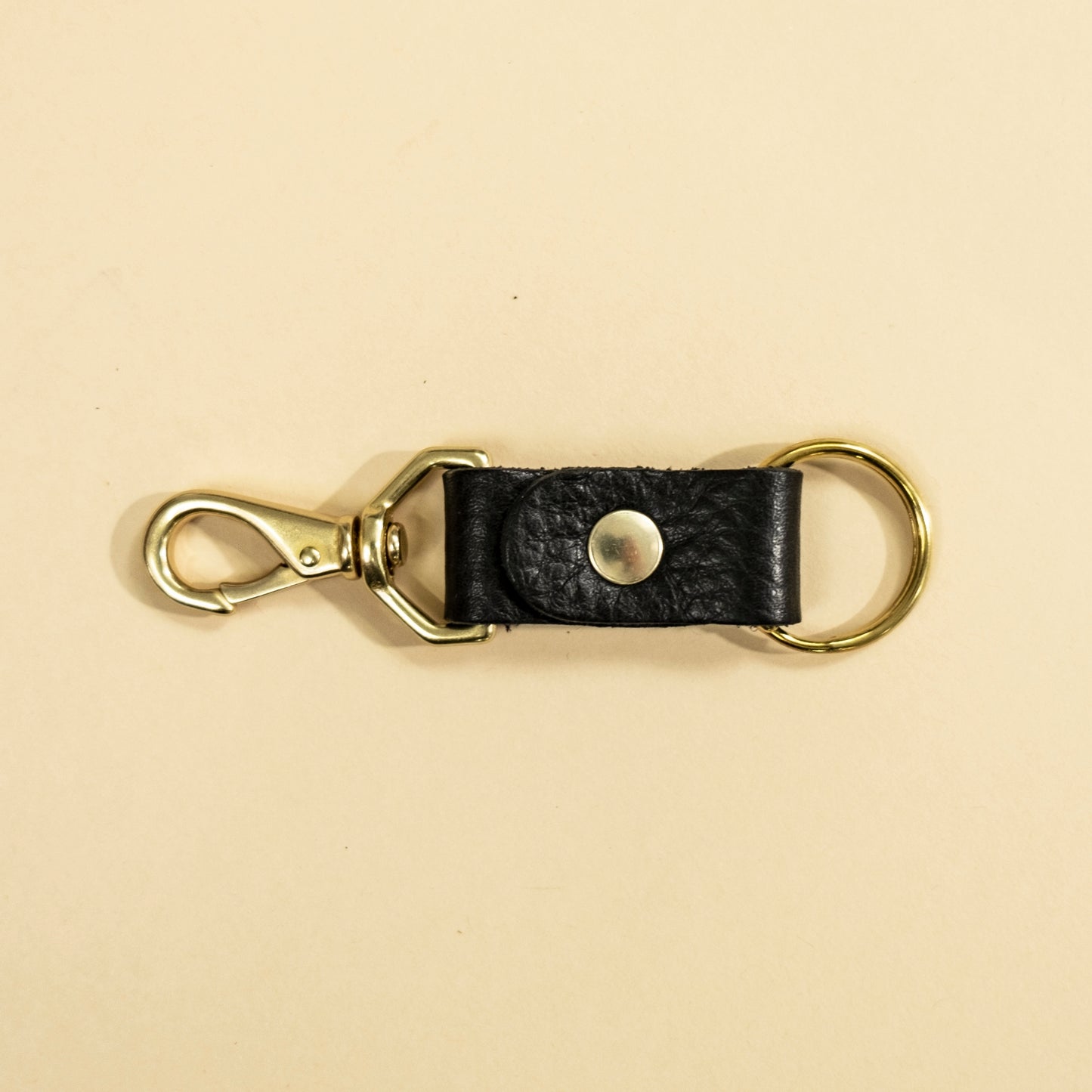 Organize your keys while making a modern statement with Primecut's keychain. This product uses scrap material that would normally be thrown away. Made in Portland, Oregon.