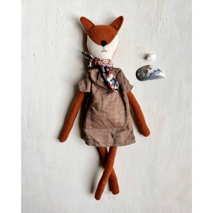 The perfect stuffed animal doll. These soft and plush woolen animals are handcrafted using 100% natural fibers sourced from American farms. They're durable, safe and eco-friendly! Each heirloom quality animal is designed to be loved for generations.