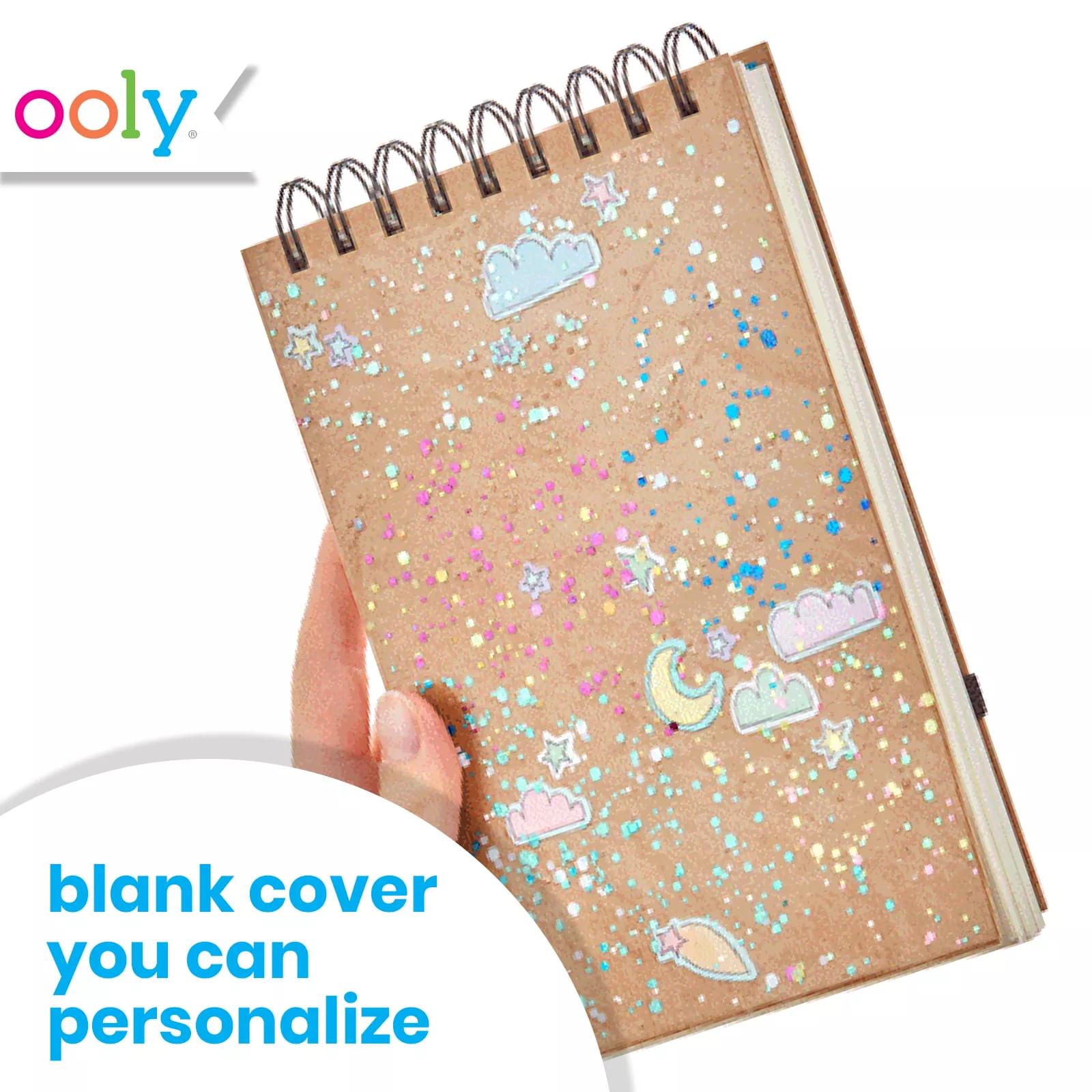 The DIY Cover Sketchbook is a very nice, easy-to-manage, white paper sketchbook for all of your wonderful works of art, and you get to design the cover yourself!