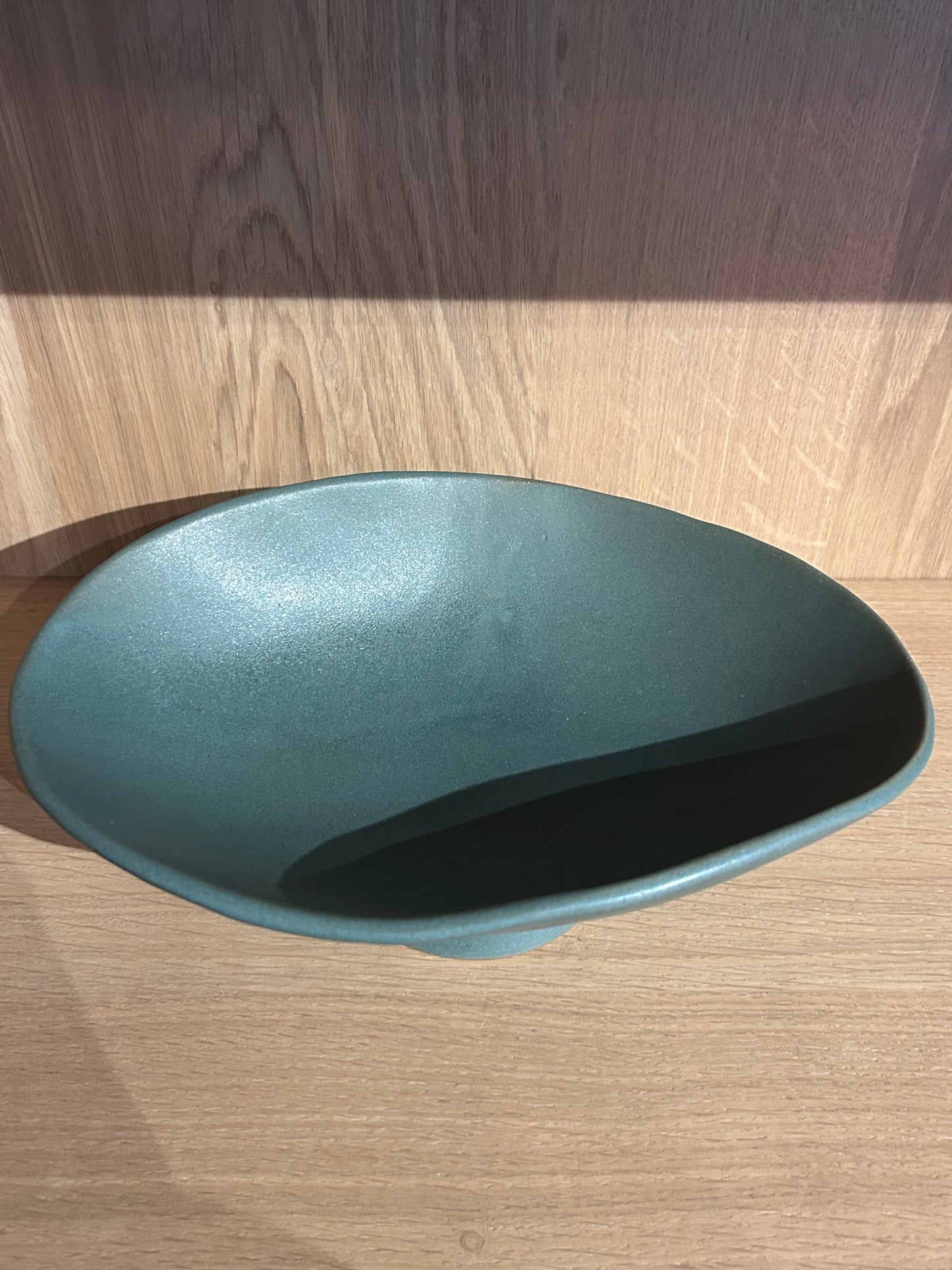 Footed Oval Server