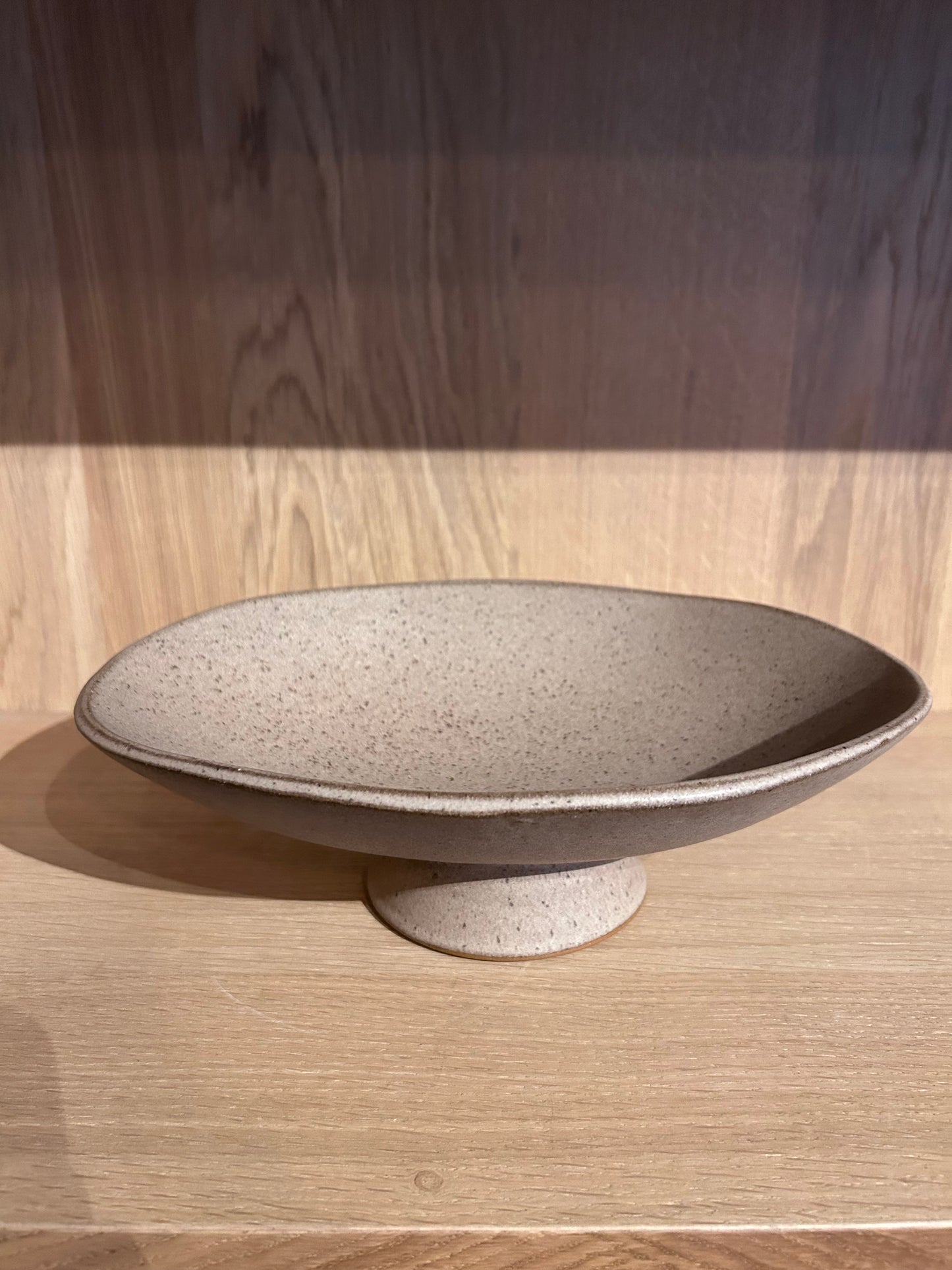 Footed Oval Server