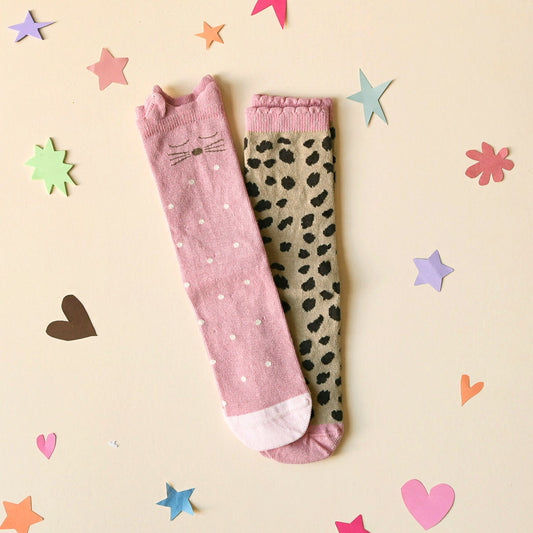 Kids Leopard Sock Pack