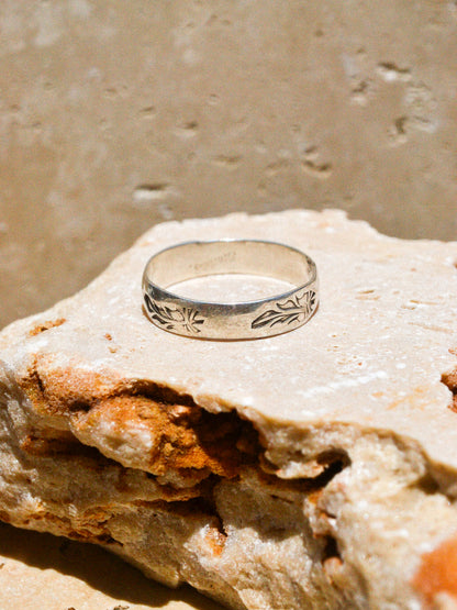 Diné (Navajo) Silver Ring