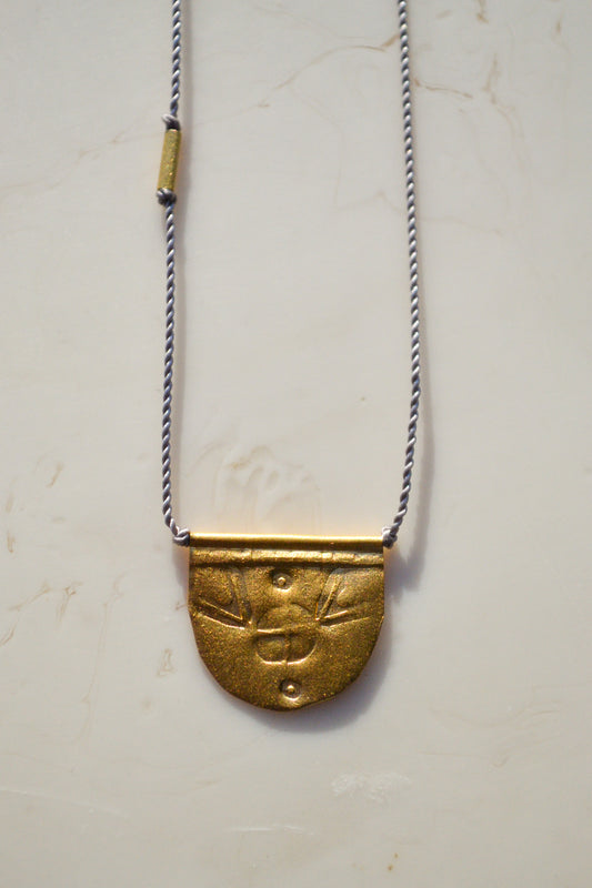 riversong jewelry / Talisman Collection: Born from a long standing partnership with two Turkish artists, each piece is hand-stamped with antique imagery.


A symbol of world citizenry to be worn for personal protection and happy travels. Intended for daily wear and to gently form a time worn patina.
