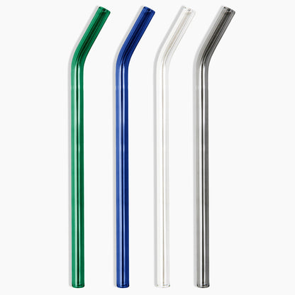 poekto Broscillate glass straw set of four