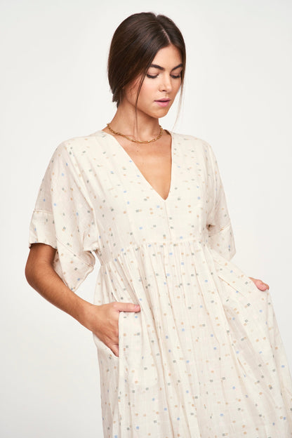 MIRTH SONOMA DRESS IN CONFETTI JAMDANI