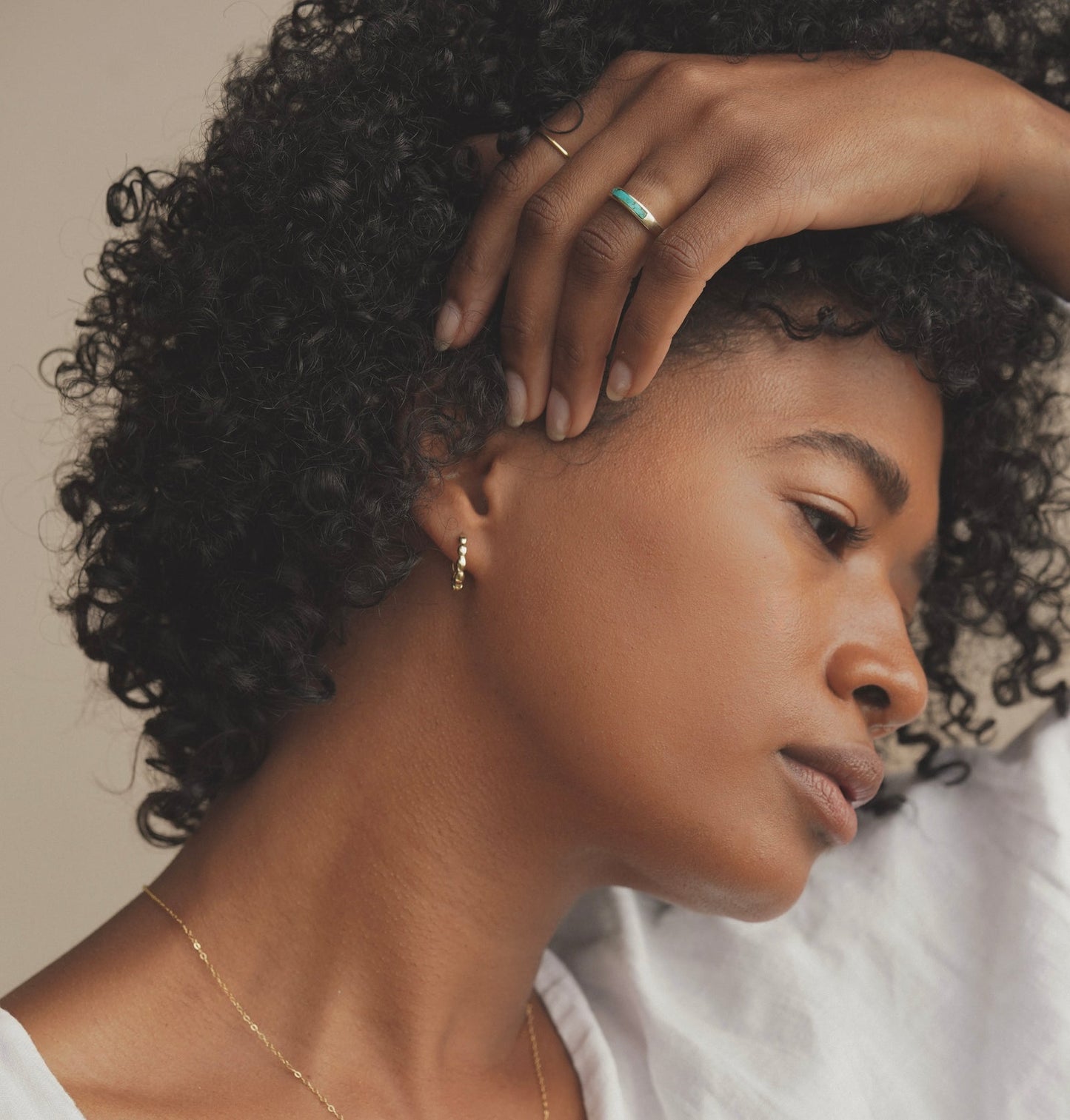 14k gold vermeil petal earrings / Simple floral inspired hollow hinged hoops, light weight every day comfort and organic ease.  Handmade in the Santa Cruz mountains.