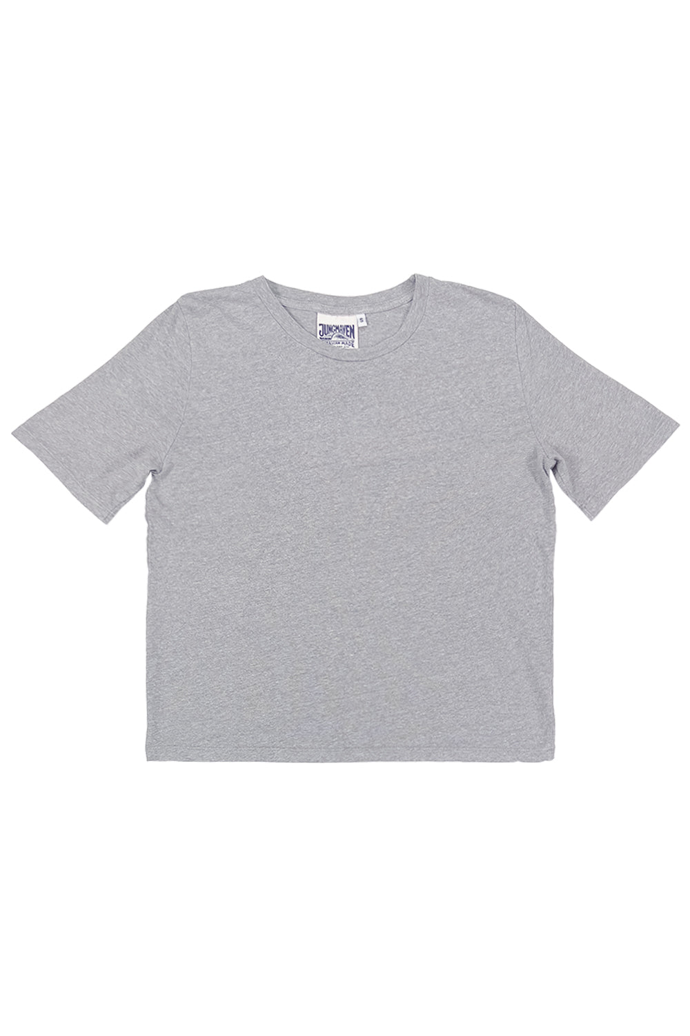 A classic, easy crop top that goes with anything and everything. Loose fitting, super soft hemp and organic cotton, we're sure it'll become a staple in your wardrobe! Sustainably made in Los Angeles.