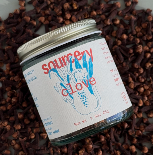 Sourcery clove is a fair trade and heirloom spice grown in India