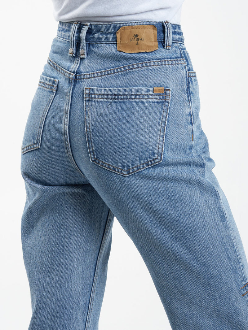 Thrills Pulp Jean in Vintage Timeworn Blue