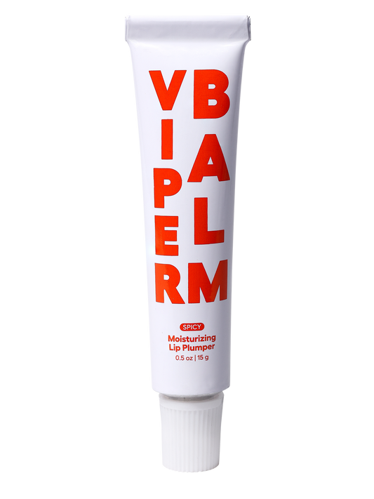 This spicy lip balm is infused with warming, circulation-boosting botanicals to naturally plump up your pout. With cinnamon, a touch of cayenne, and nourishing oils, this glossy balm is perfectly spiced while also nourishing. Step outside with fuller lips and a dewy glow.

zizia viper balm