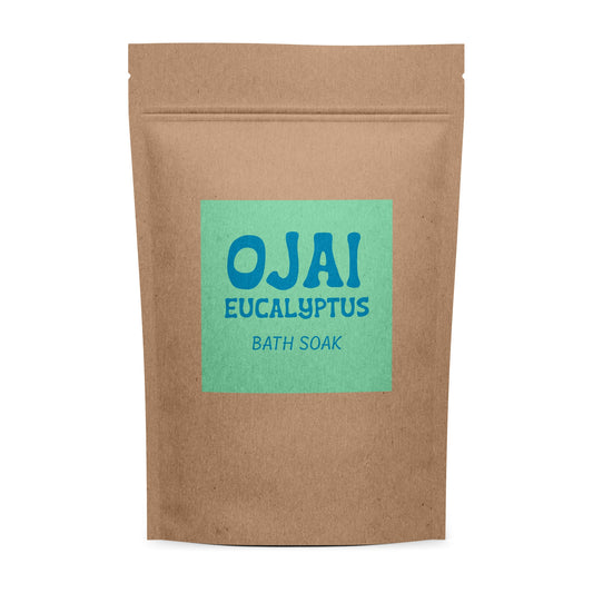 ojai essentials bath soak / Simply sea salt with essential oils to add to your bath for an added touch of relaxation.