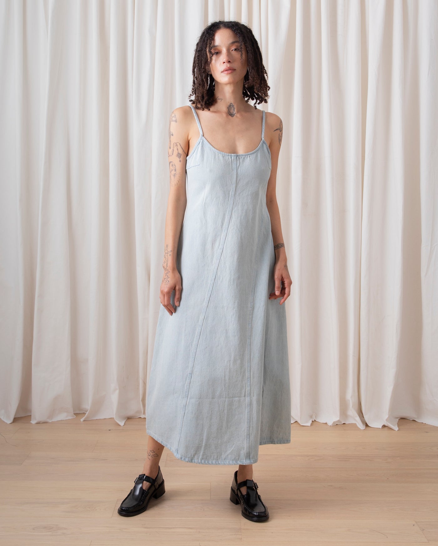 Denim Tank Dress