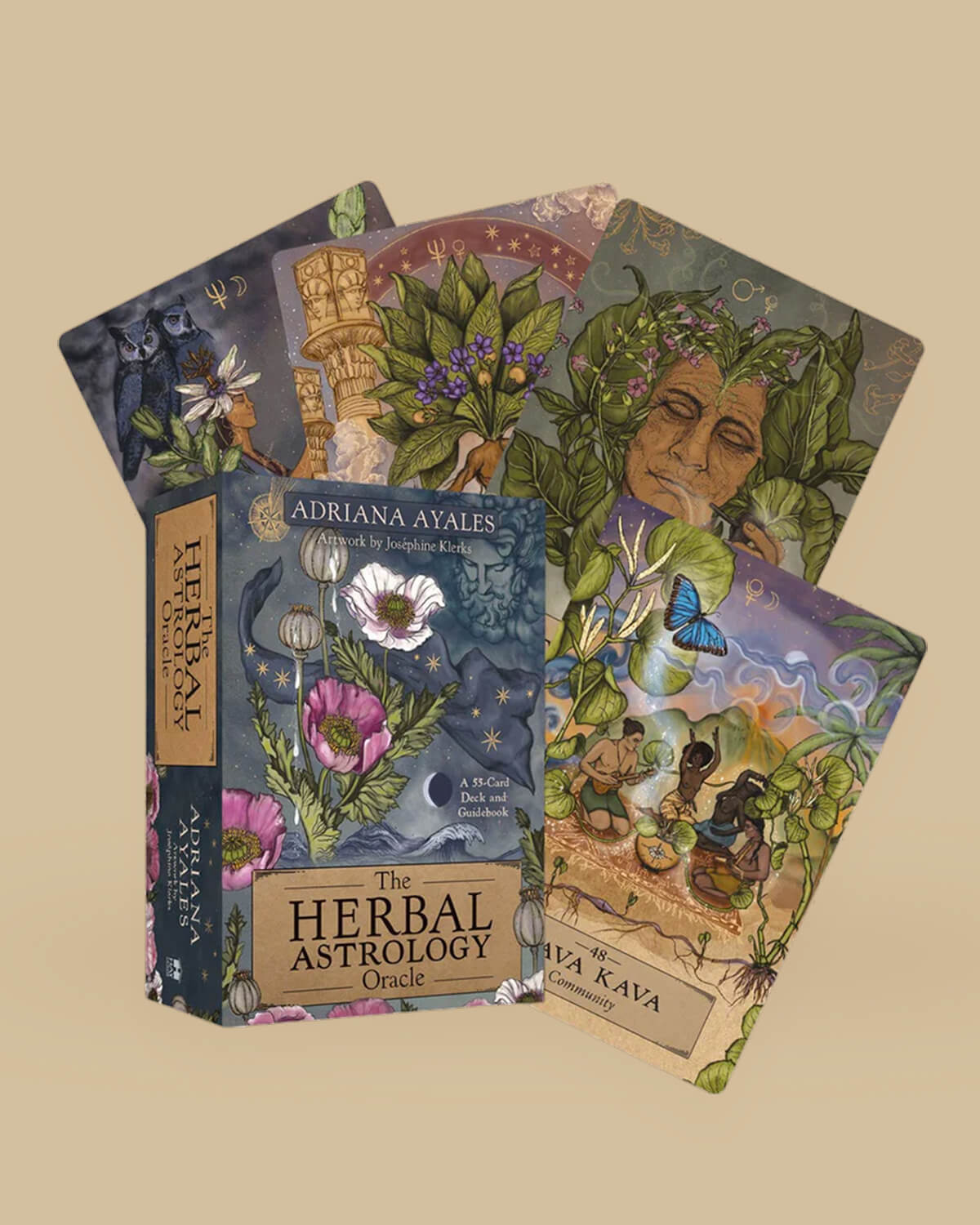 Open an ancient portal to discover the powerful connection between the healing wisdom of plants and their astrological rulers with this unique 55-card oracle deck and guidebook