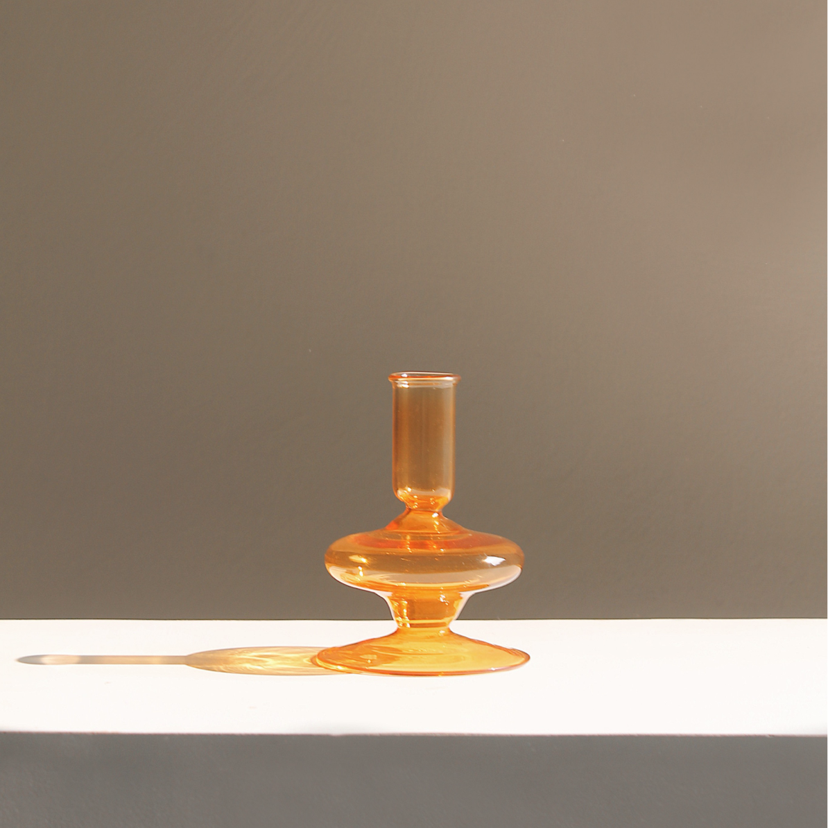 Decorative glass candle holders that double as little works of art and look extra fun too. Handmade in India. 