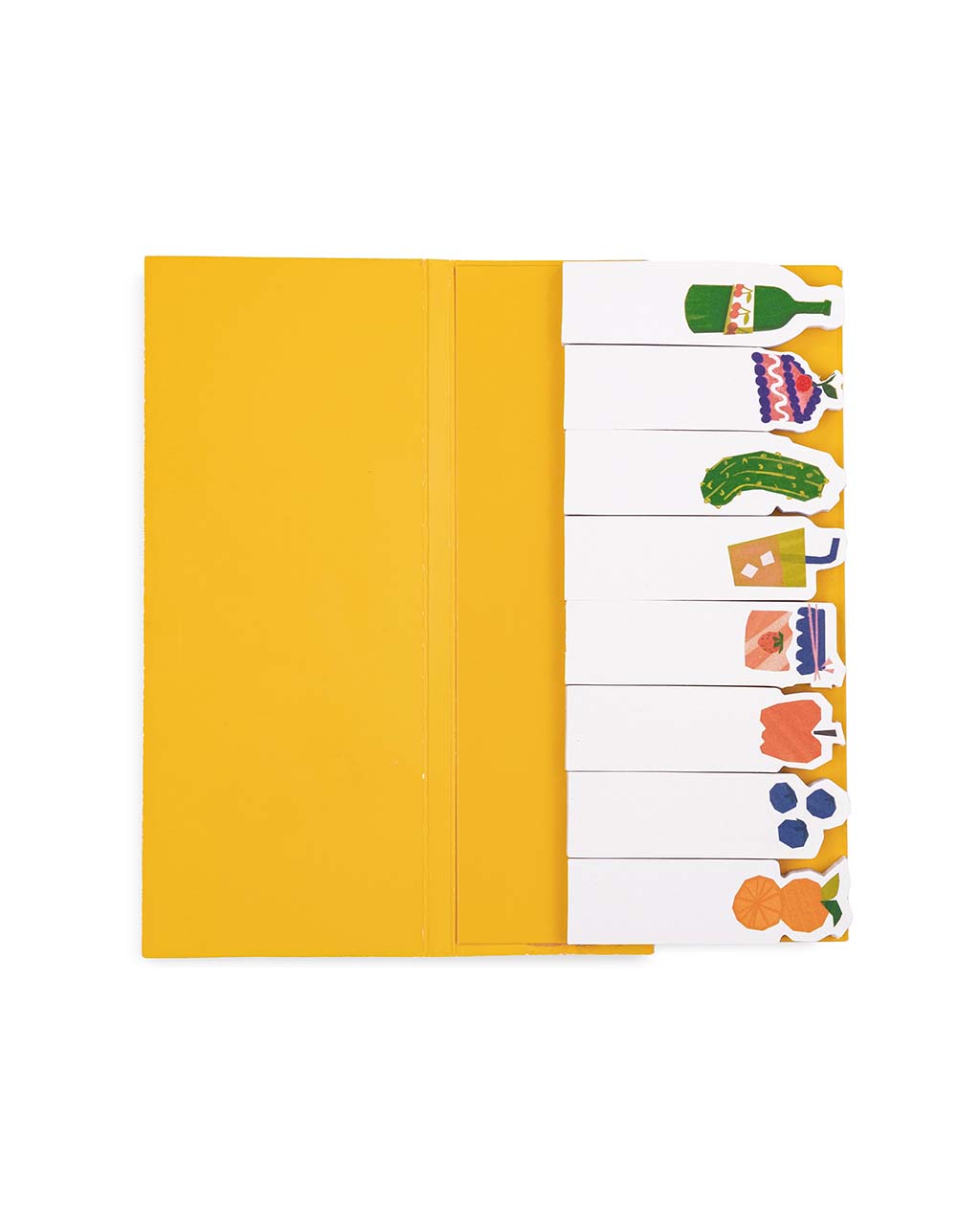 When the weather just isn't cooperating, you can create a picnic inside your book or planner! This set of sticky tab notes includes eight delicious designs.