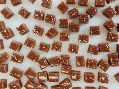 Maple Whiskey Caramels