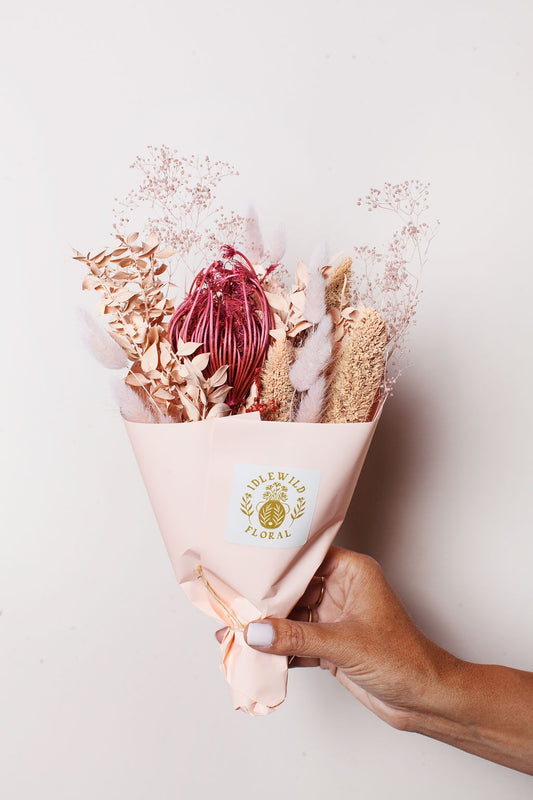 Strawberry Mini Dried Floral Bouquet