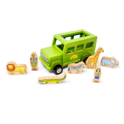 Eco-Rover set comes with a knowledgeable guide, brave tourist, and lots of awesome jungle animals. All figures are magnetic, so they stay in place when on the move.


Made from eco-friendly FSC-certified materials and with all original artwork. All paints are non-toxic.