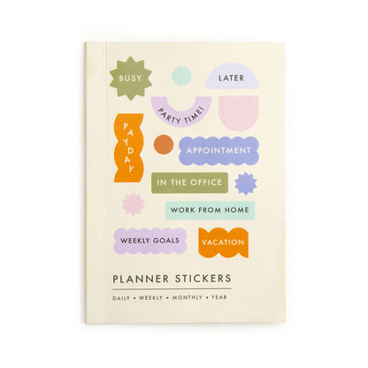 800+ calendar stickers in a variety of shapes, sizes, and call-outs to use on planners, wall calendars, and journals. Fun and creative way to stay organized and motivated.