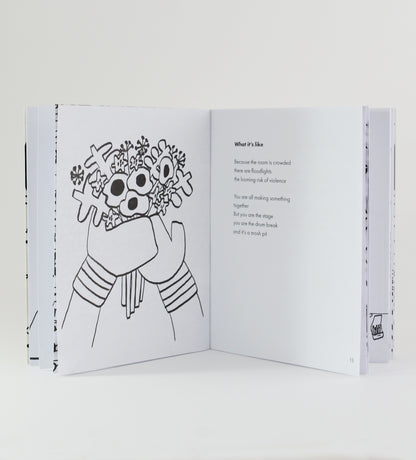 This collection of poems and drawings celebrates the strength, complex emotions, and ongoing creativity of new parents.