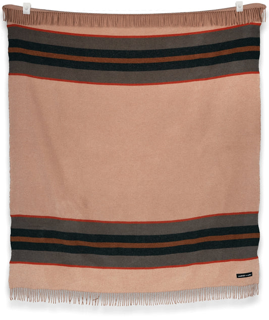 Escape to the outdoors with this vintage inspired classic blanket.

Designed to evoke memories of simpler times while drawing inspiration from some of our favorite places to enjoy nature. Made from recycled materials and produced in a water free, dye free, and chemical free process.