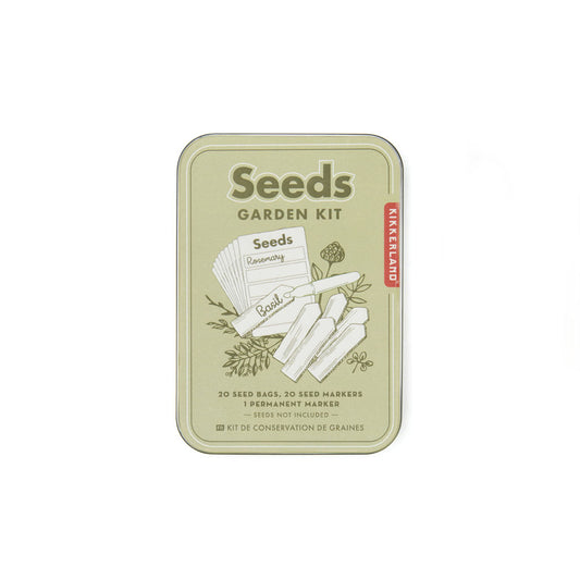 This seed saving kit makes it easy to collect, store and trade seeds from your garden. Experience the joy of preserving seeds from your favorite plants for the next generations.