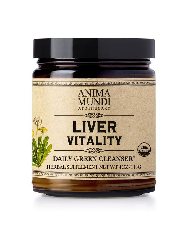 anima mundi organic liver vitality greens powder