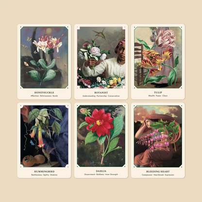 Flower oracle deck