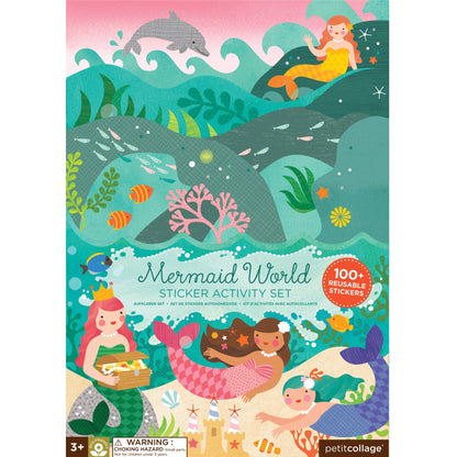 Mermaid World Sticker Activity Book