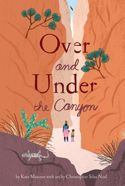 Over and Under the Canyon takes young readers on a thrilling tour of a desert canyon ecosystem. Discover all of the wonders concealed in the curves of a canyon.