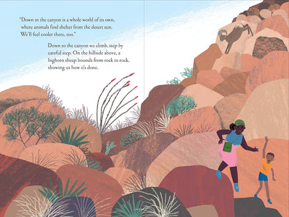 Over and Under the Canyon takes young readers on a thrilling tour of a desert canyon ecosystem. Discover all of the wonders concealed in the curves of a canyon.