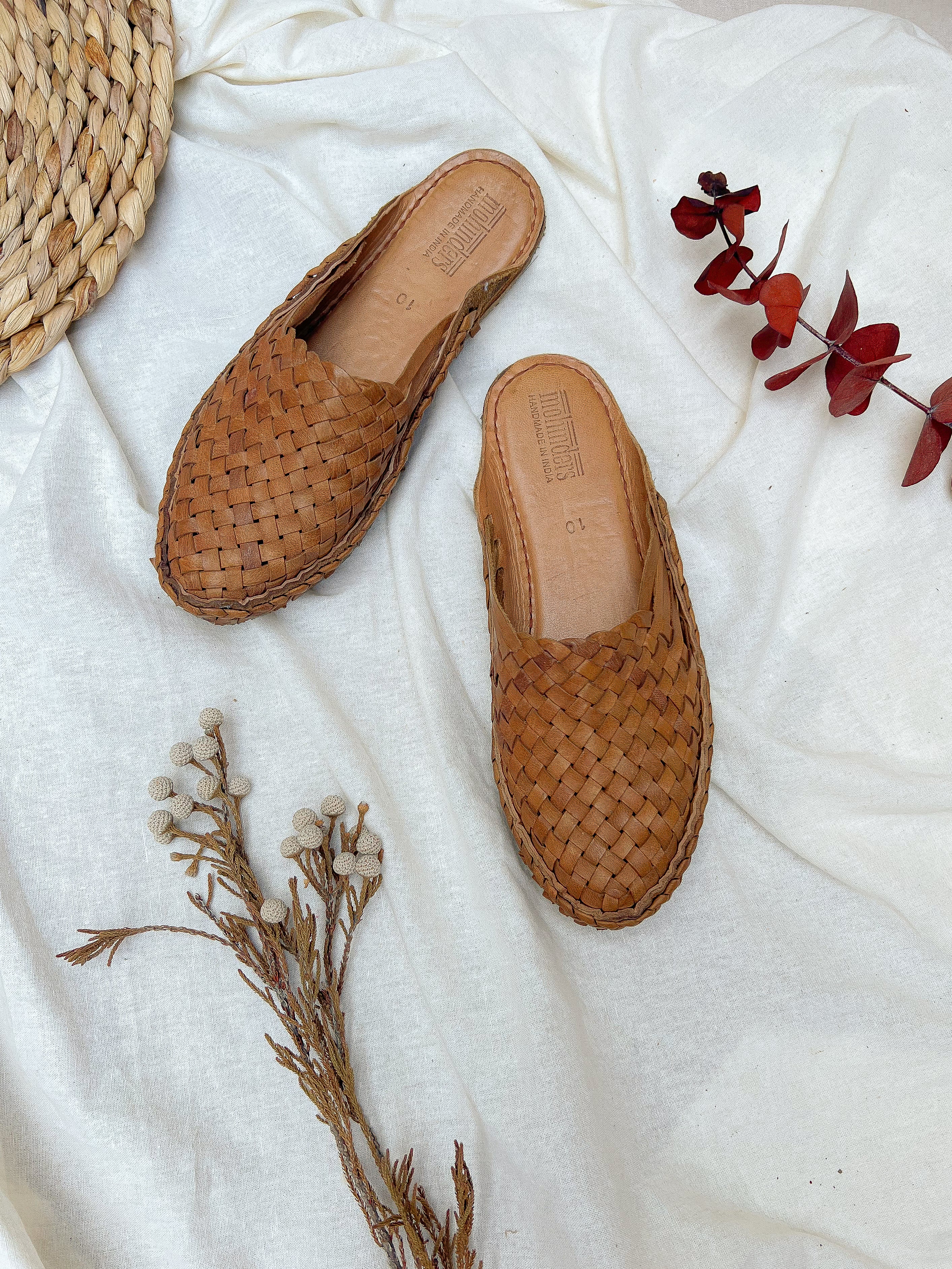 Woven 2024 loafer slides